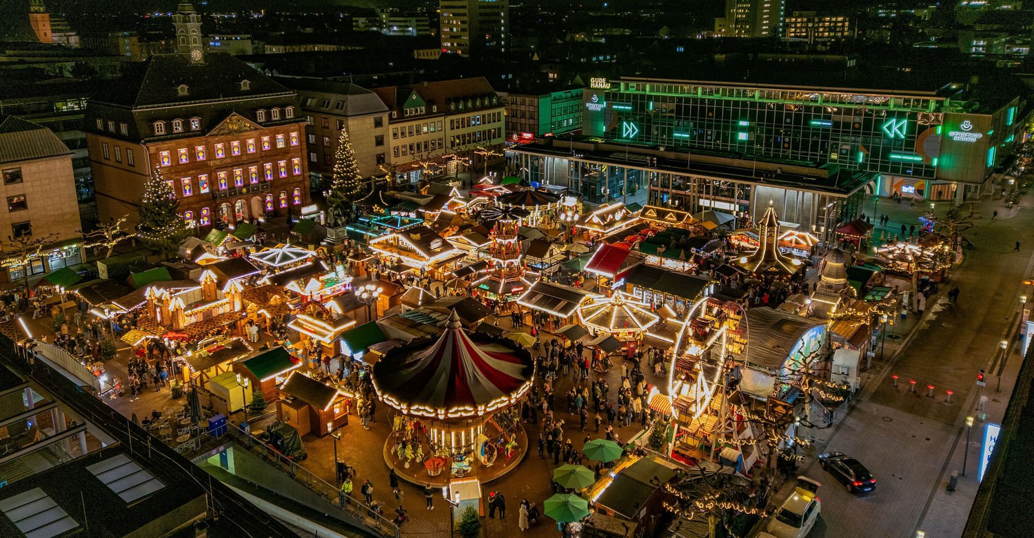 Drei Angestellte nach Gewaltvorfall auf Hanauer Weihnachtsmarkt entlassen