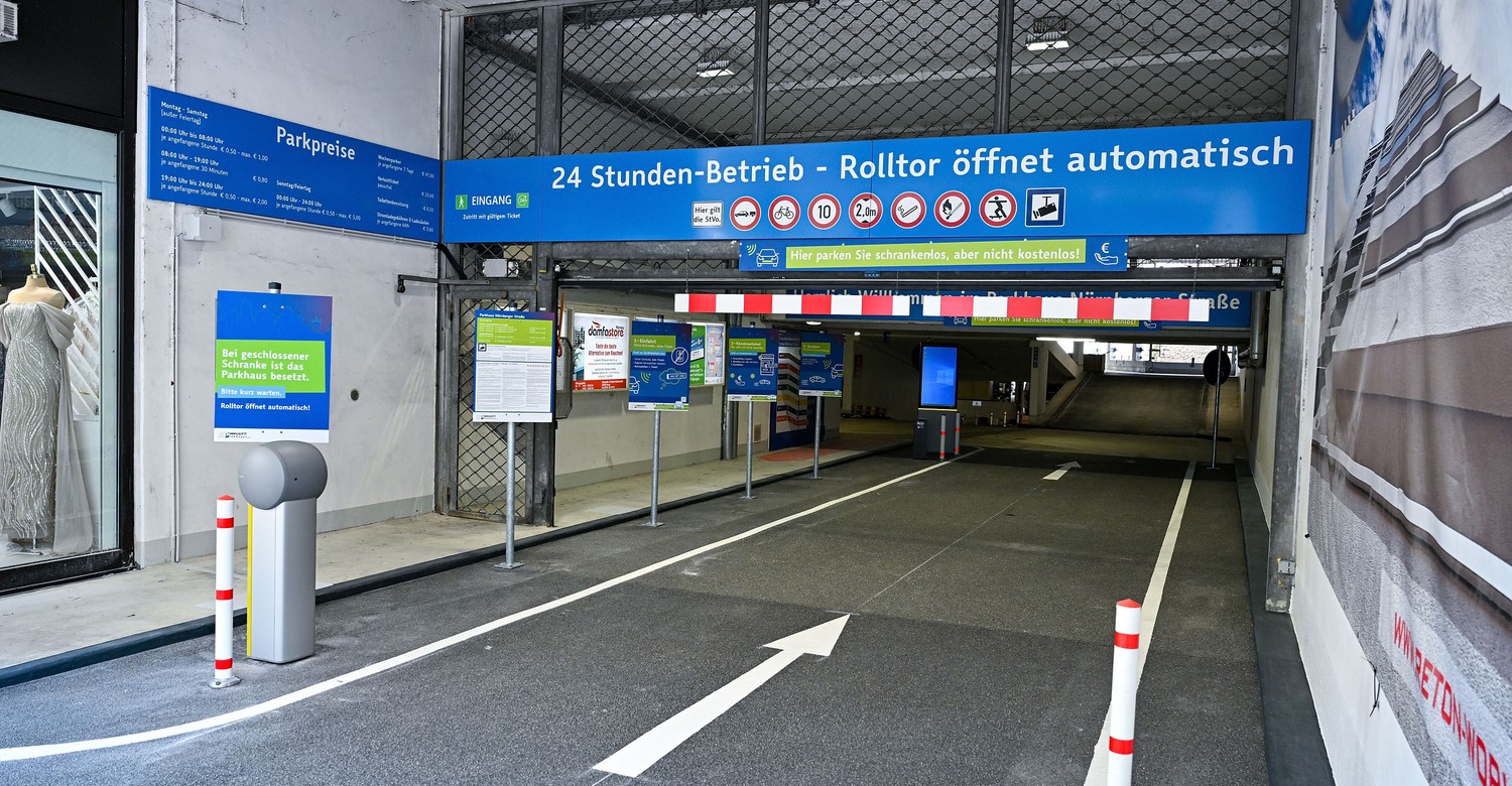 Hanau: Einfahrt ins Parkhaus Nürnberger Straße am 11. Januar tagsüber gesperrt