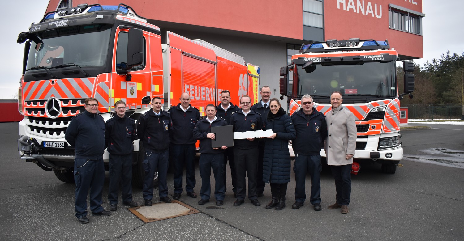 Hanau stellt drei neue Einsatzfahrzeuge in Dienst und investiert 2,15 Millionen Euro