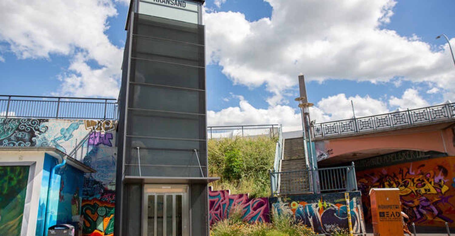 Kastel: Aufzug Kransand nach Vandalismus wieder geöffnet